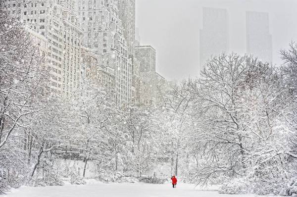 Photograph Mitchell Funk Central Park South Skyline on One Eyeland